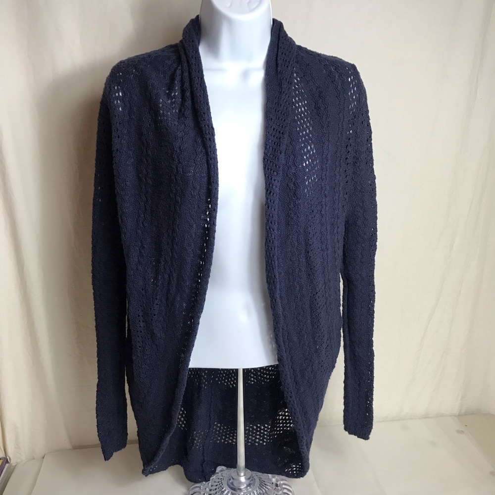 Knitted & knotted Anthropologie sweater open front - Picture 4 of 7